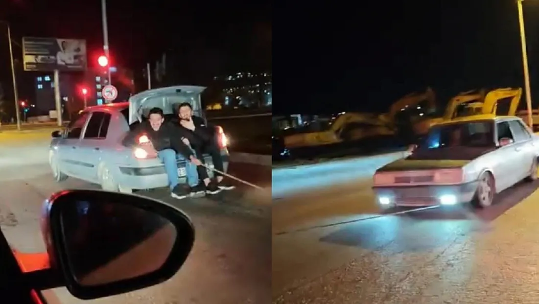 Arızalanan TOFAŞ'ı iple çektiler