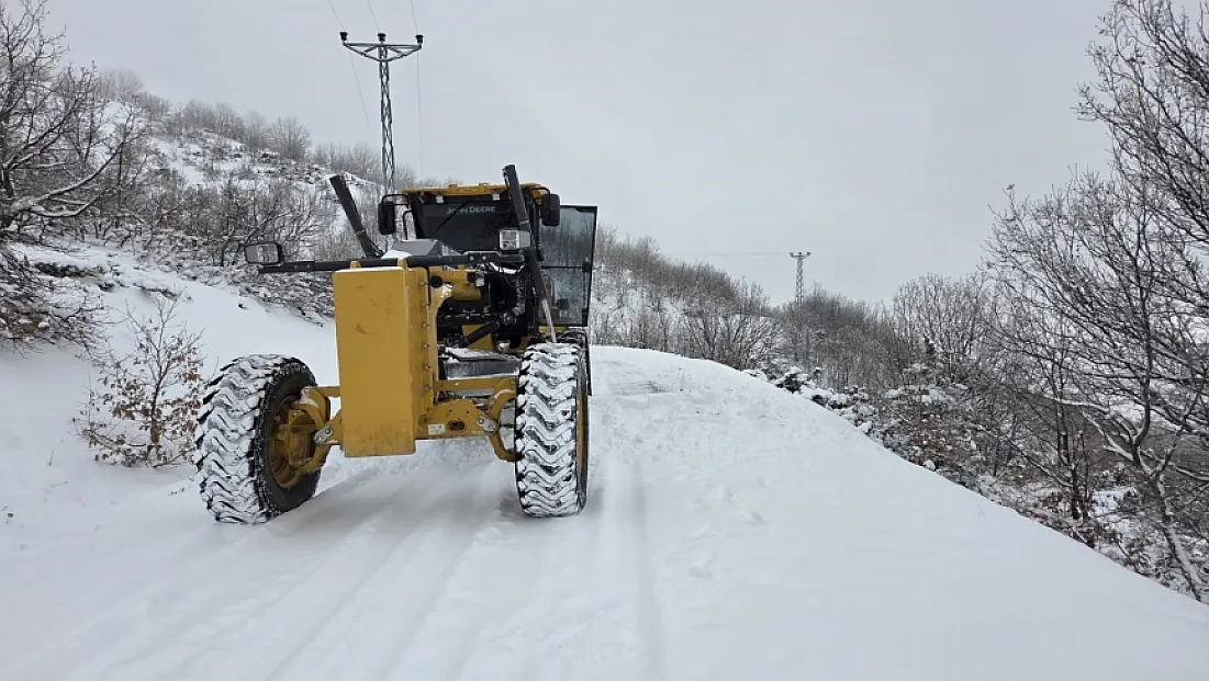 Elazığ'da 96 köy yolu ulaşıma açıldı