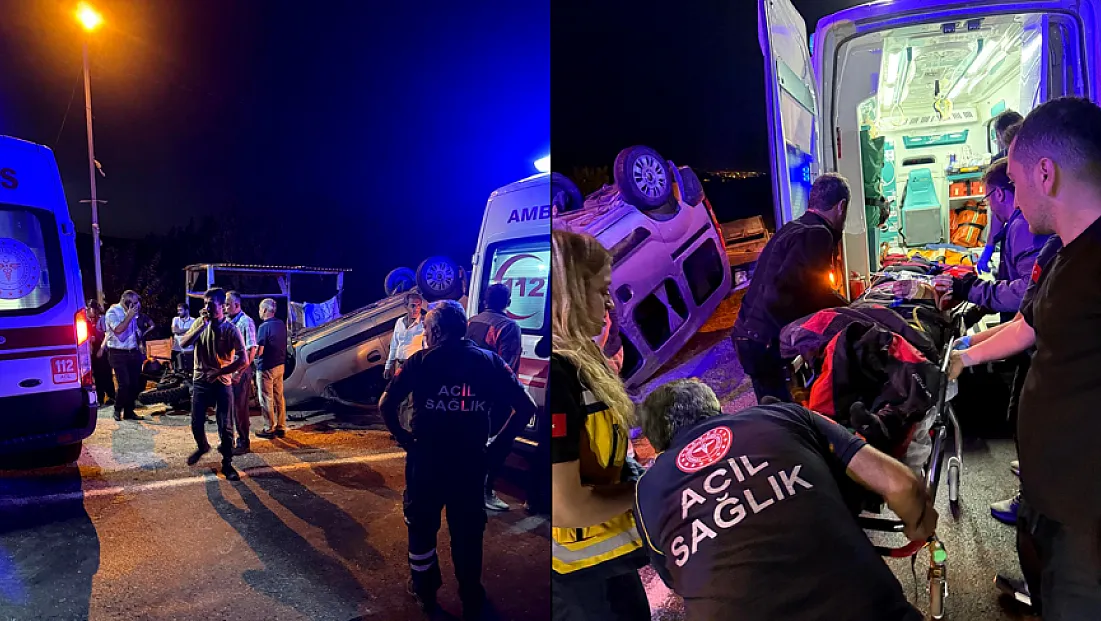 Elazığ'da trafik kazası