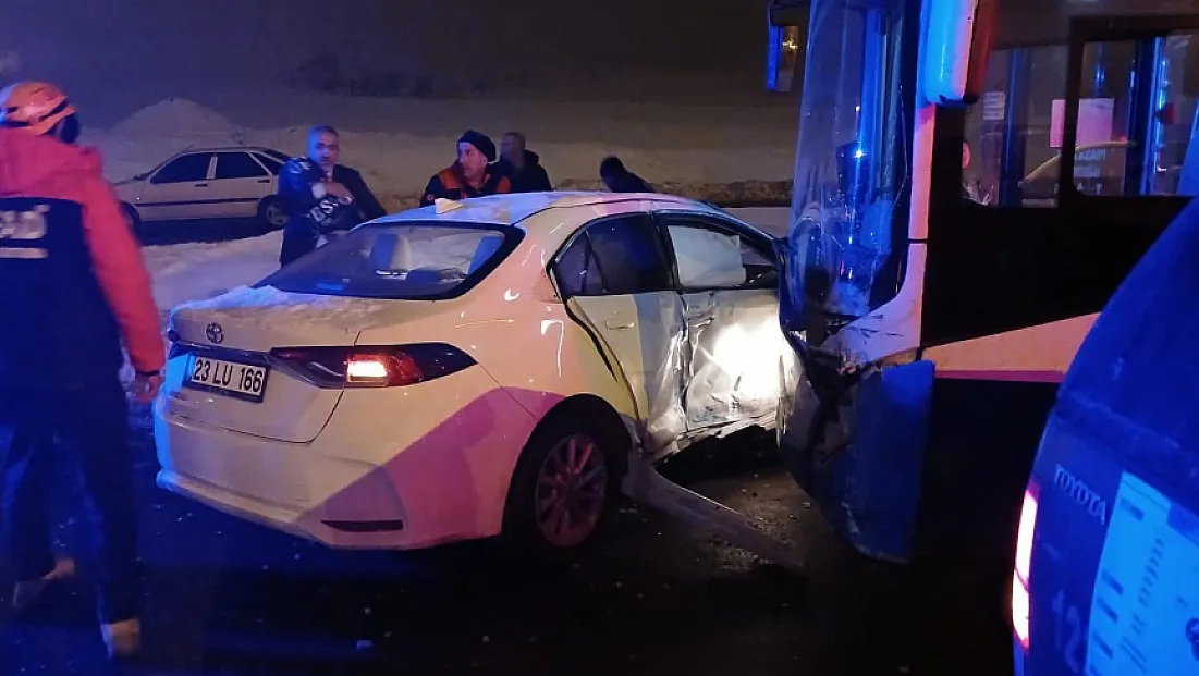 Elazığ'da trafik kazası