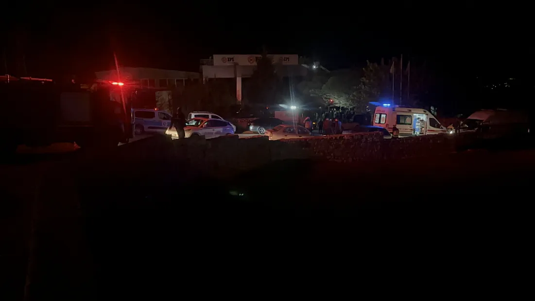 Yalıtım fabrikasında korkutan yangın