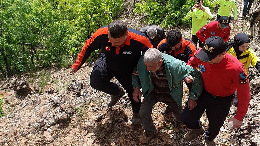 Tunceli'de kaybolan yaşlı adam bulundu