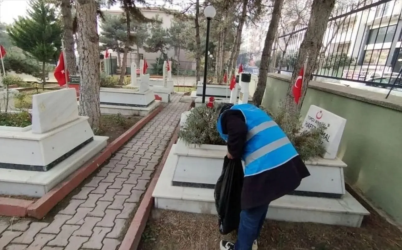 Elazığ'da hükümlüler kamuya yararlı işlerde cezalarını tamamlıyor