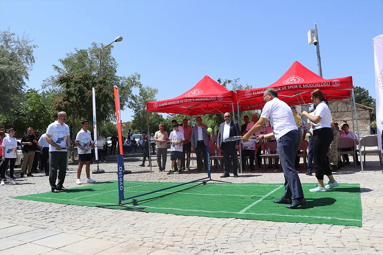 'Harput Cup Tenis Turnuvası' başladı
