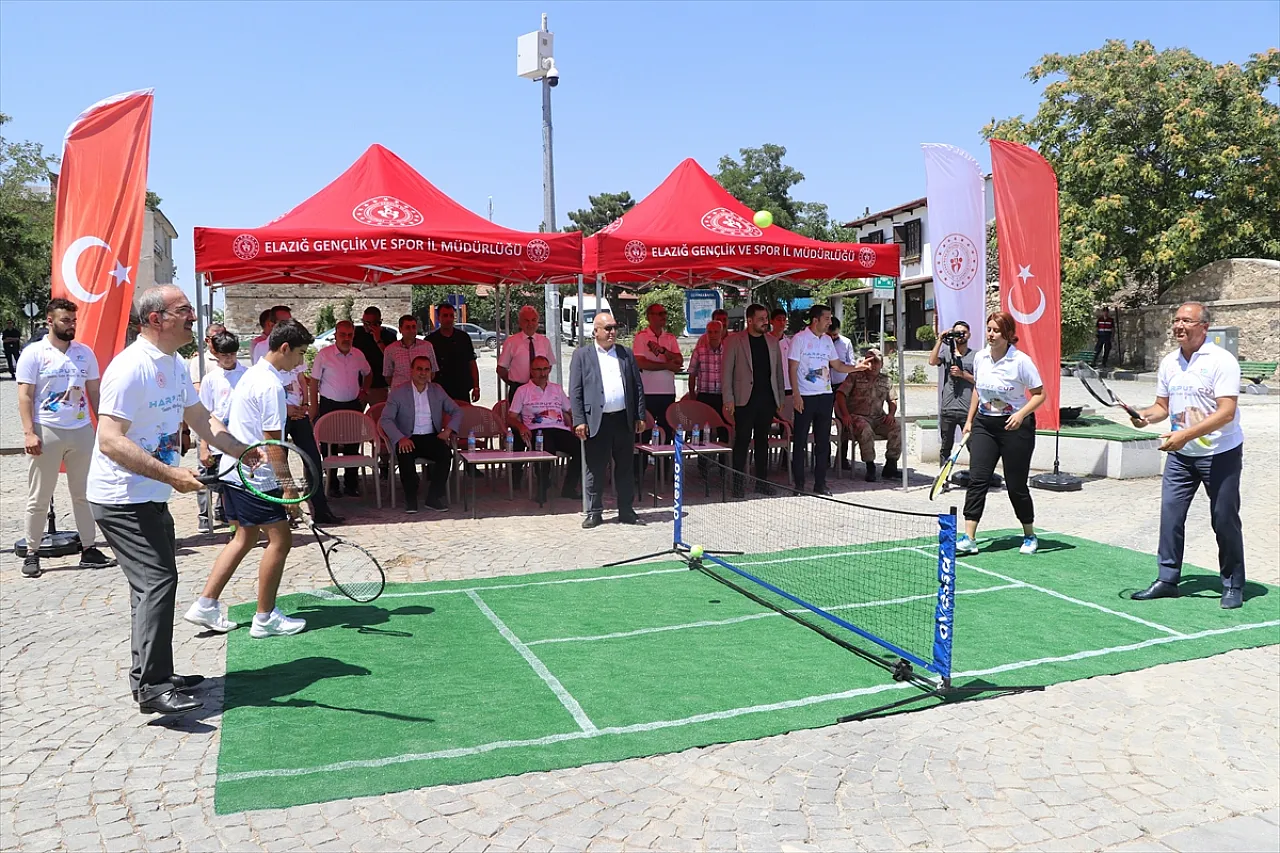 'Harput Cup Tenis Turnuvası' başladı
