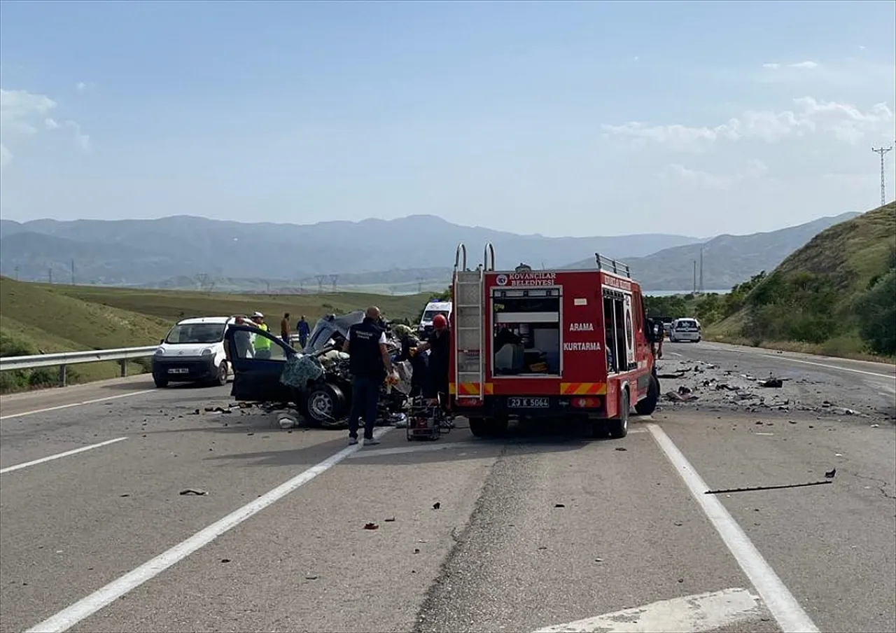 Elazığ'da katliam gibi kaza