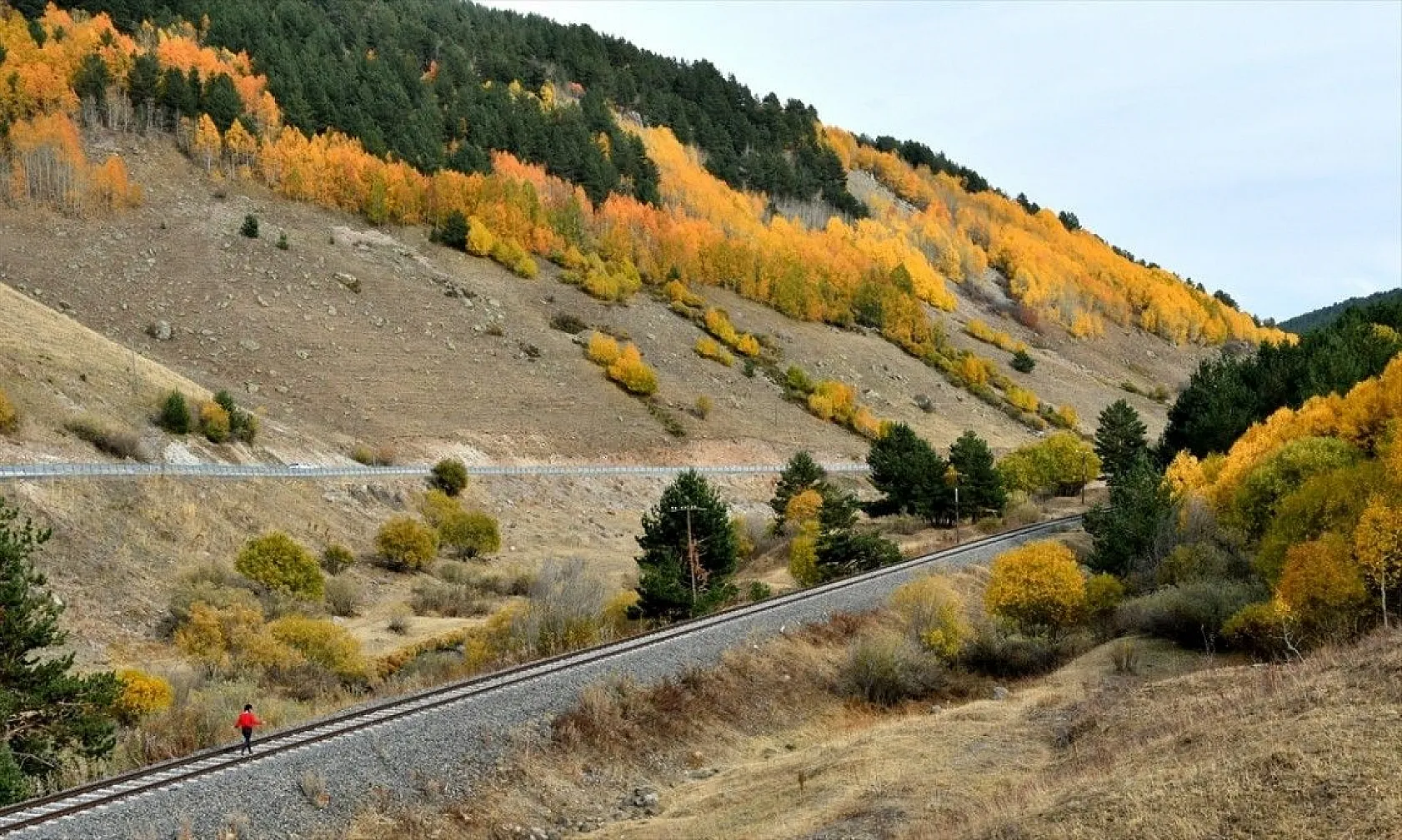 Sarıkamış'ta sonbahar güzelliği