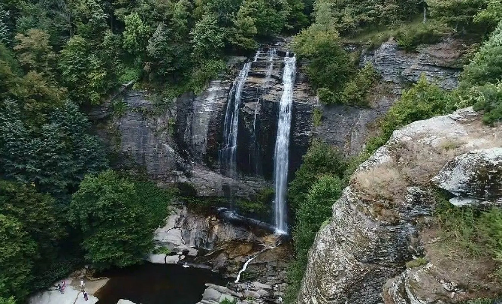 Bursa'nın şelalelerinde güz bereketi
