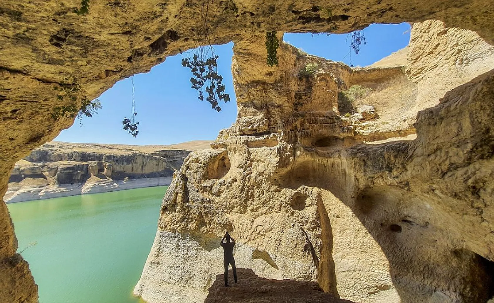 Doğa harikası Karaleylek Kanyonu