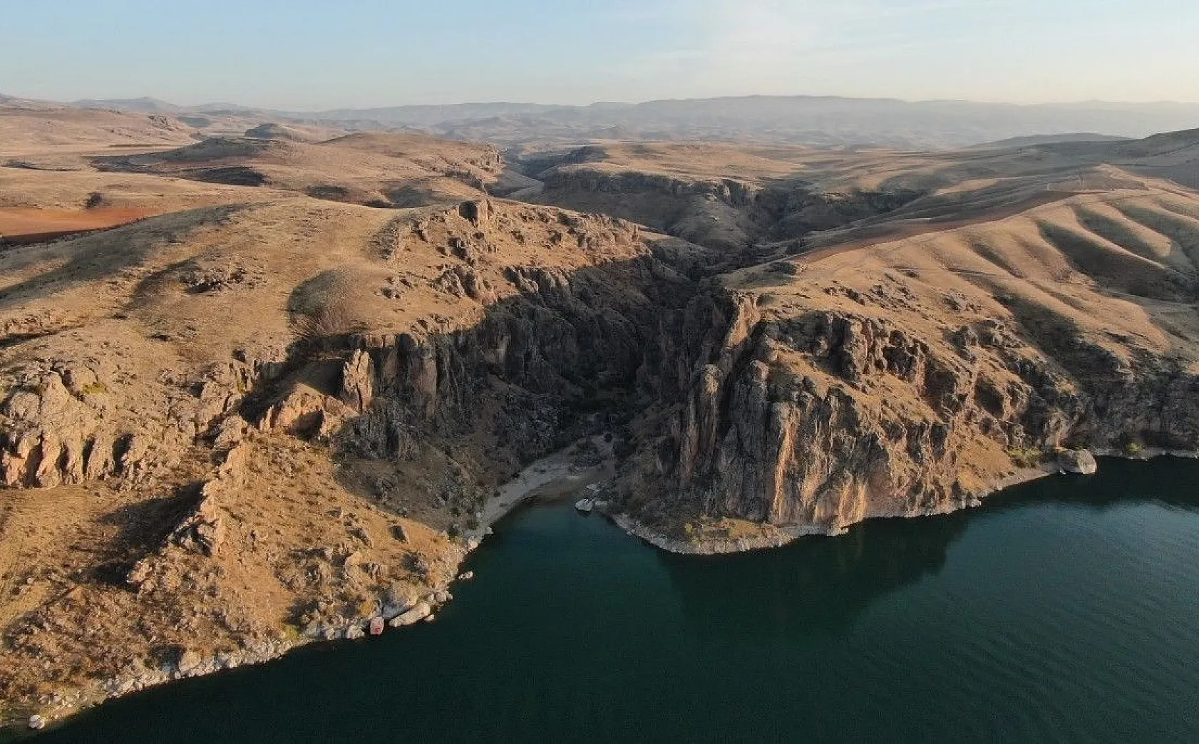 Elazığ'daki kanyonlardan muhteşem fotoğraflar