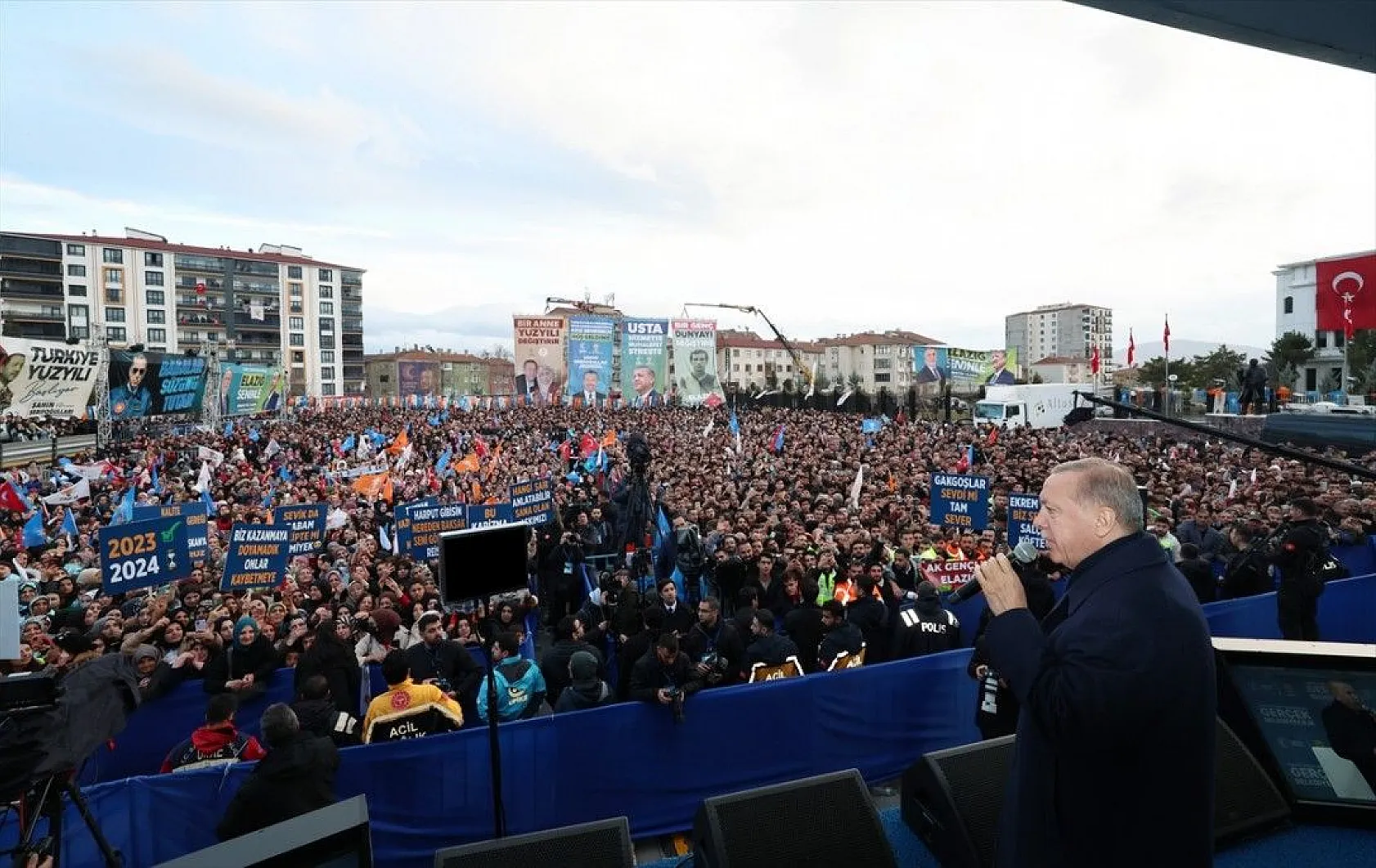 Cumhurbaşkanı Erdoğan, Elazığ'da