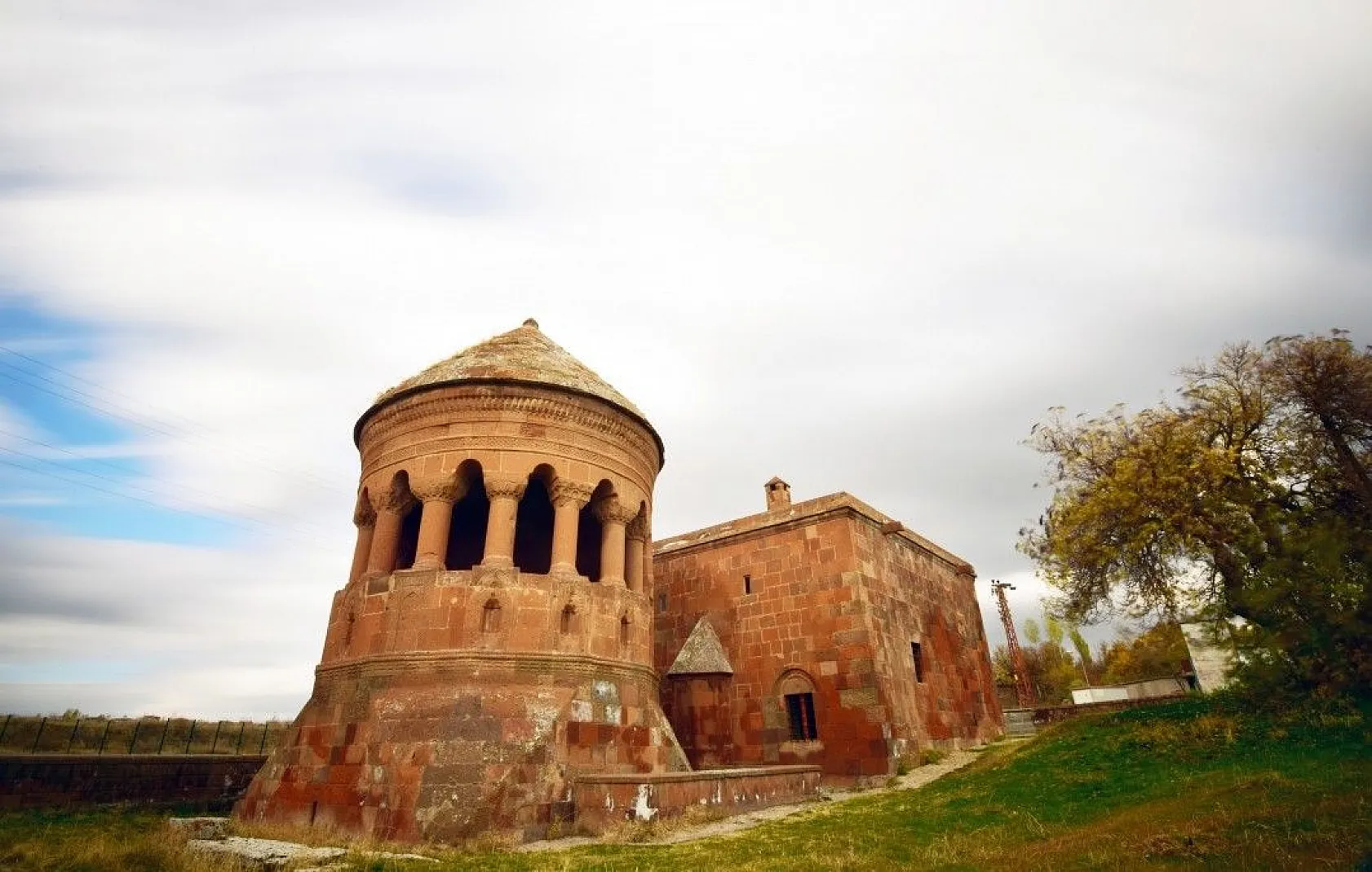 Ahlat'ta seyrine doyumsuz sonbahar manzaraları