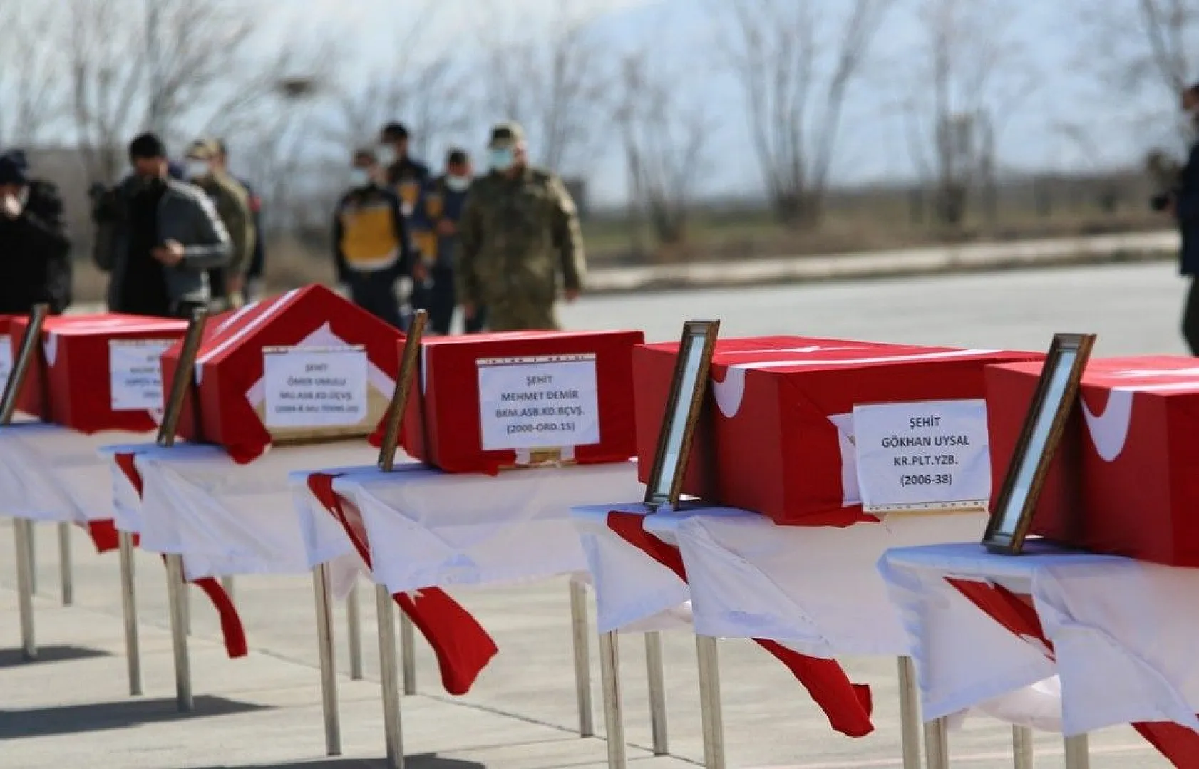11 şehit Elazığ'dan törenle Ankara'ya uğurlandı