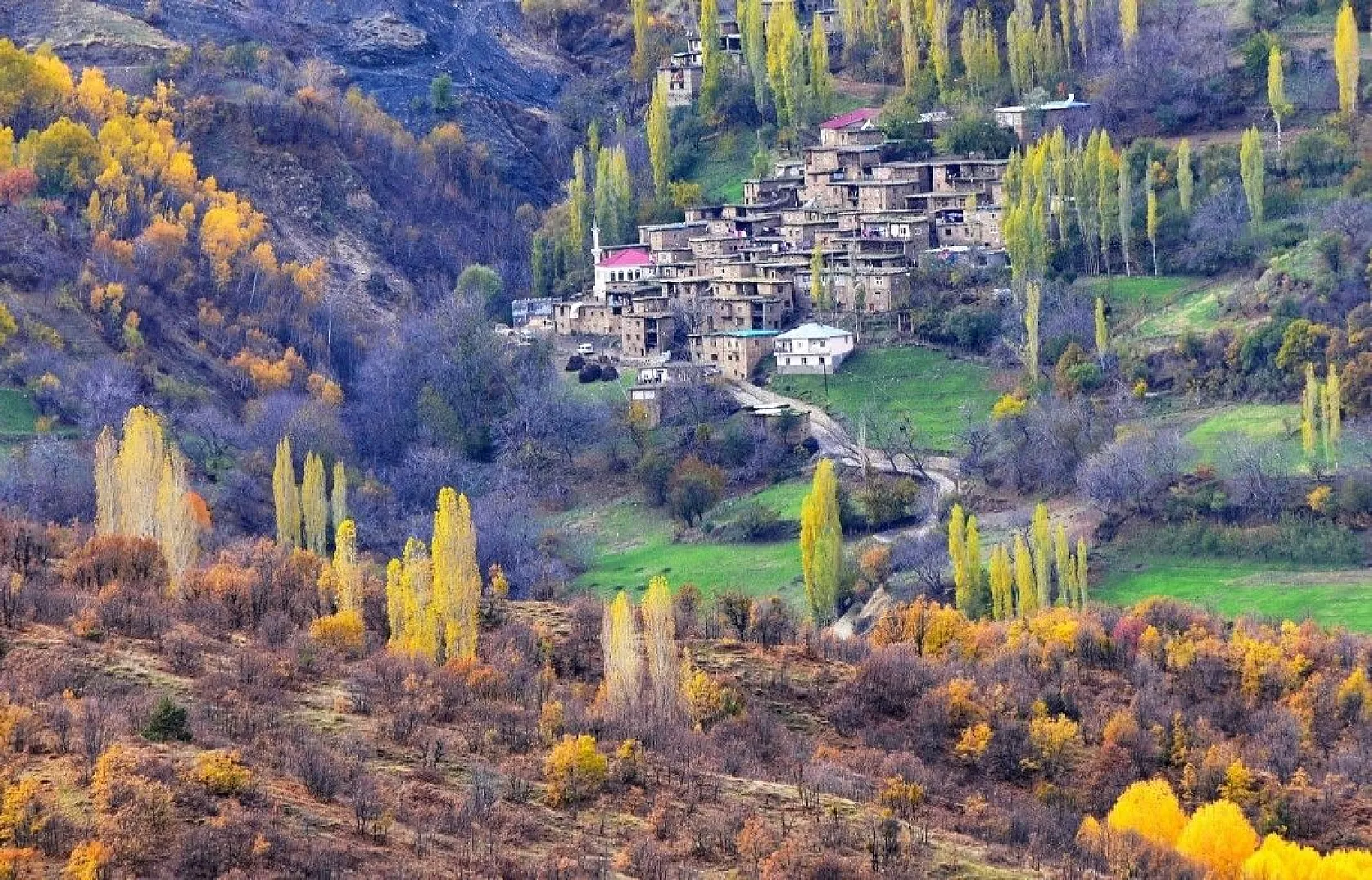 Hizan'da sonbahar güzelliği