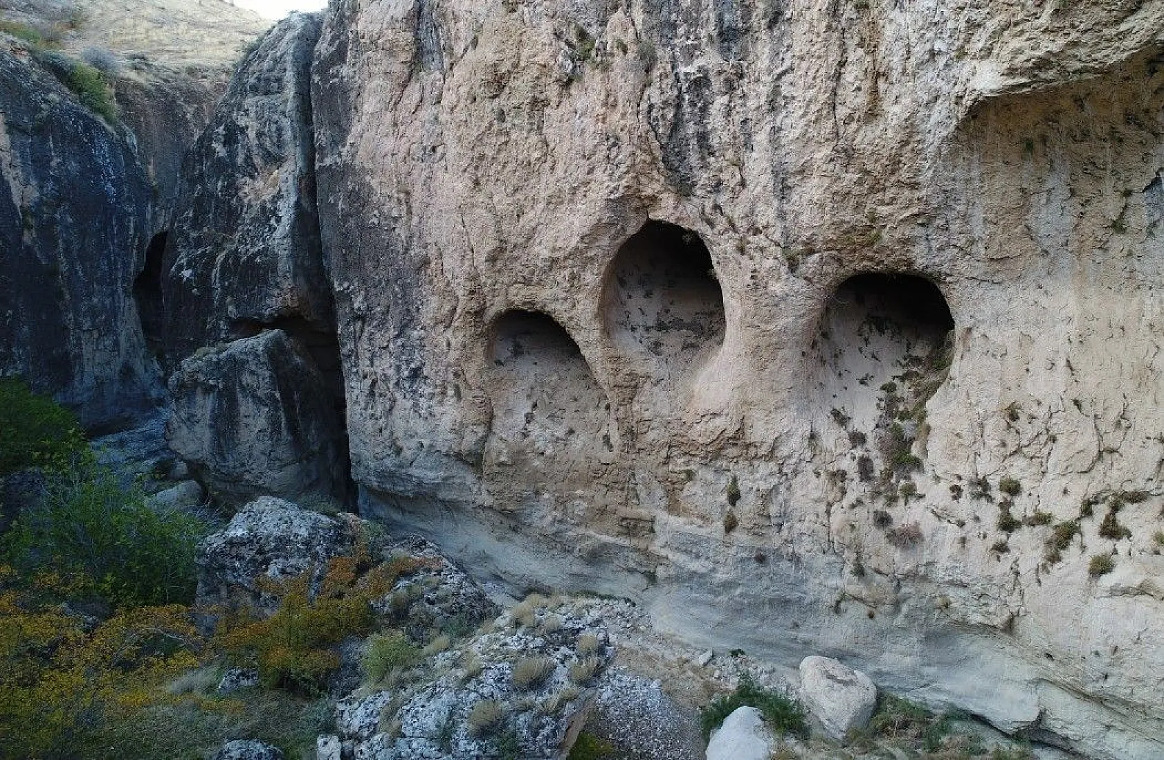 Elazığ'daki kanyonlardan muhteşem fotoğraflar