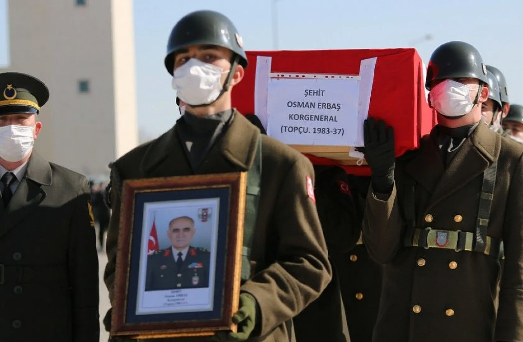 11 şehit Elazığ'dan törenle Ankara'ya uğurlandı