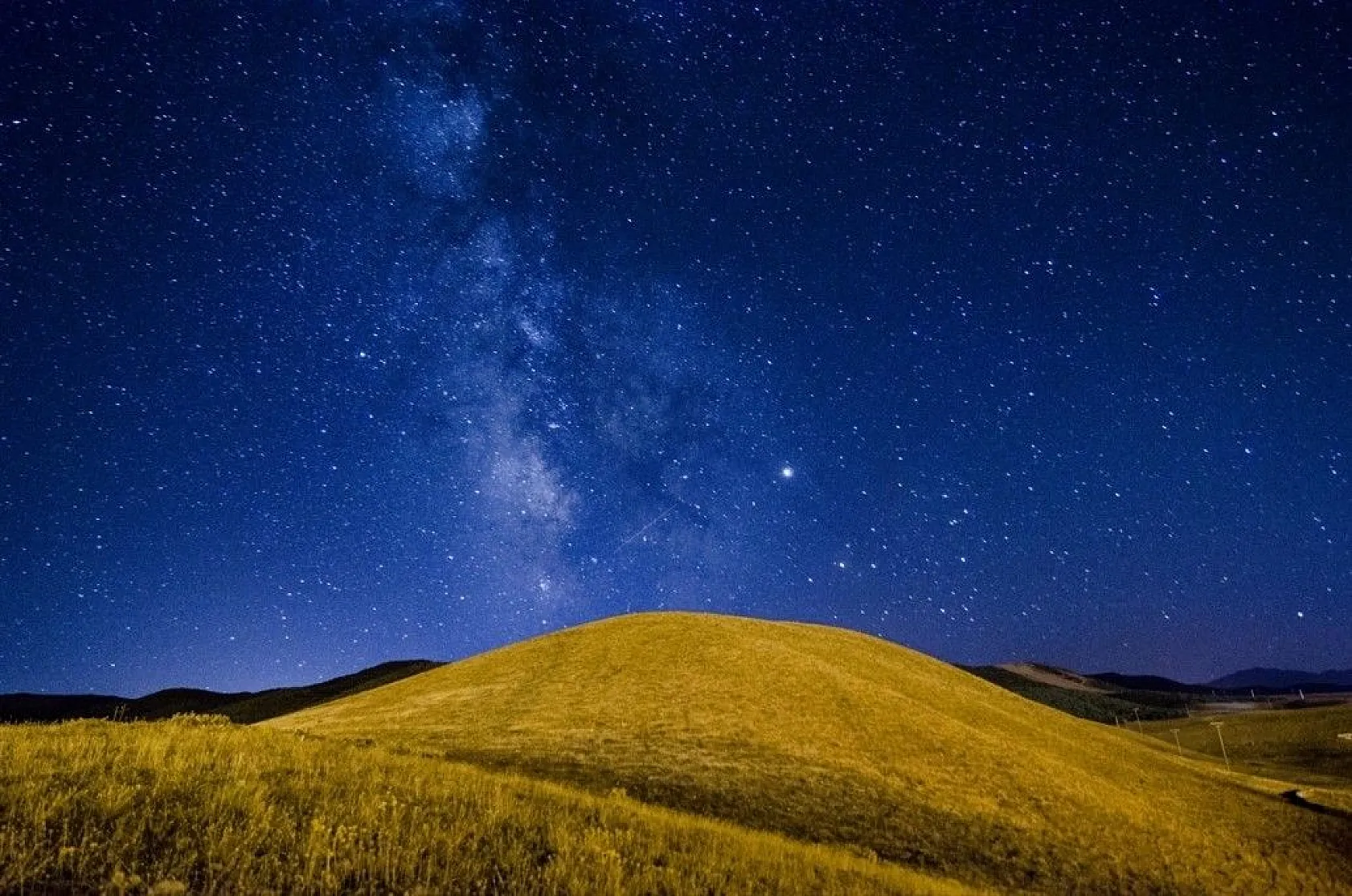 Ovacık'ta yıldızların görsel şöleni