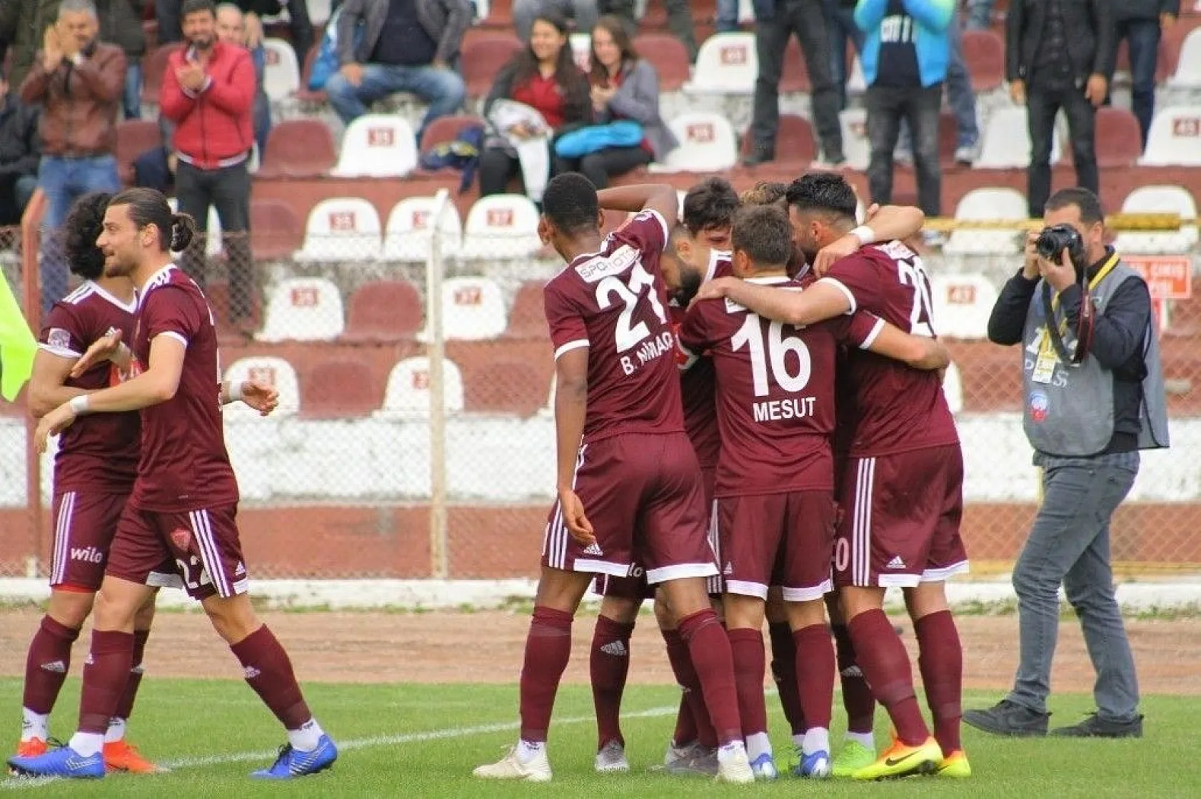 Hatayspor - Elazığspor maçından kareler