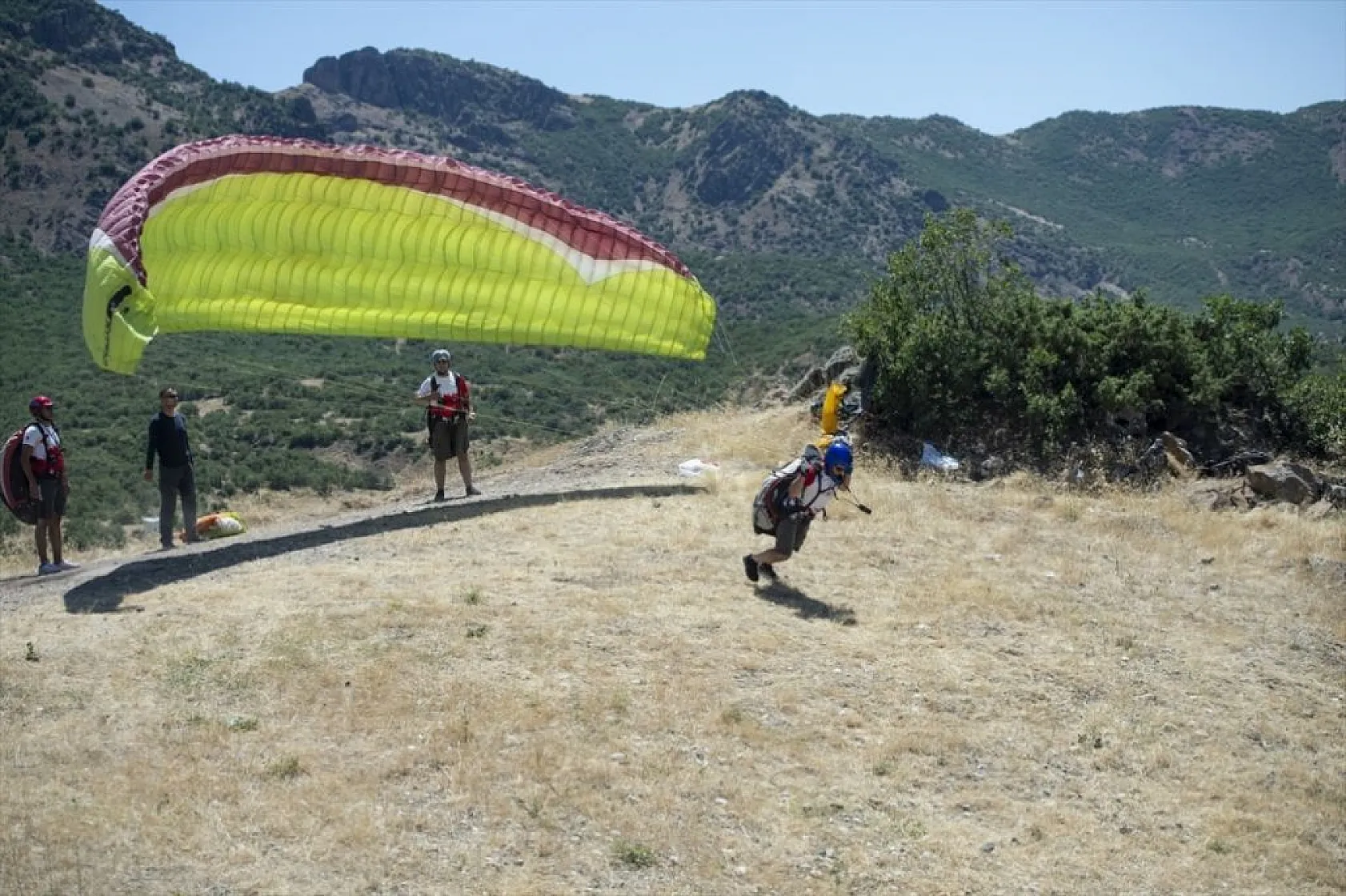 Yamaç paraşütü tutkunlarının yeni adresi: Tunceli
