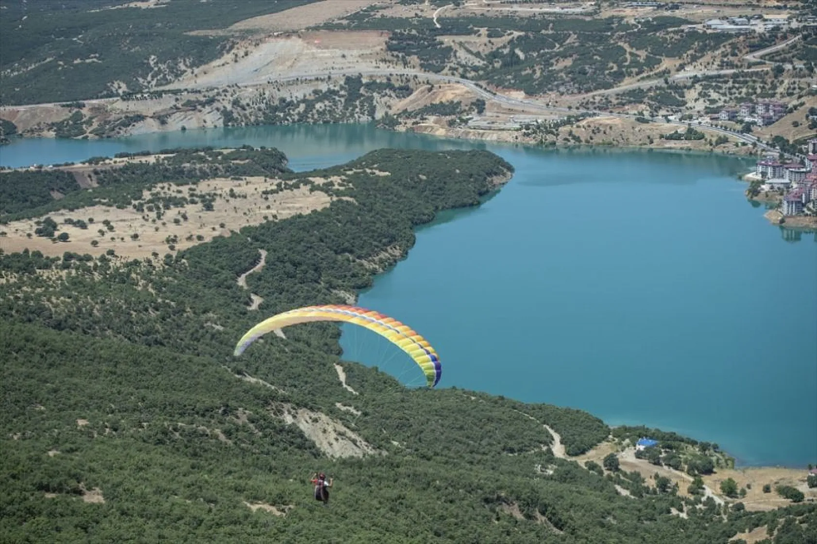 Yamaç paraşütü tutkunlarının yeni adresi: Tunceli