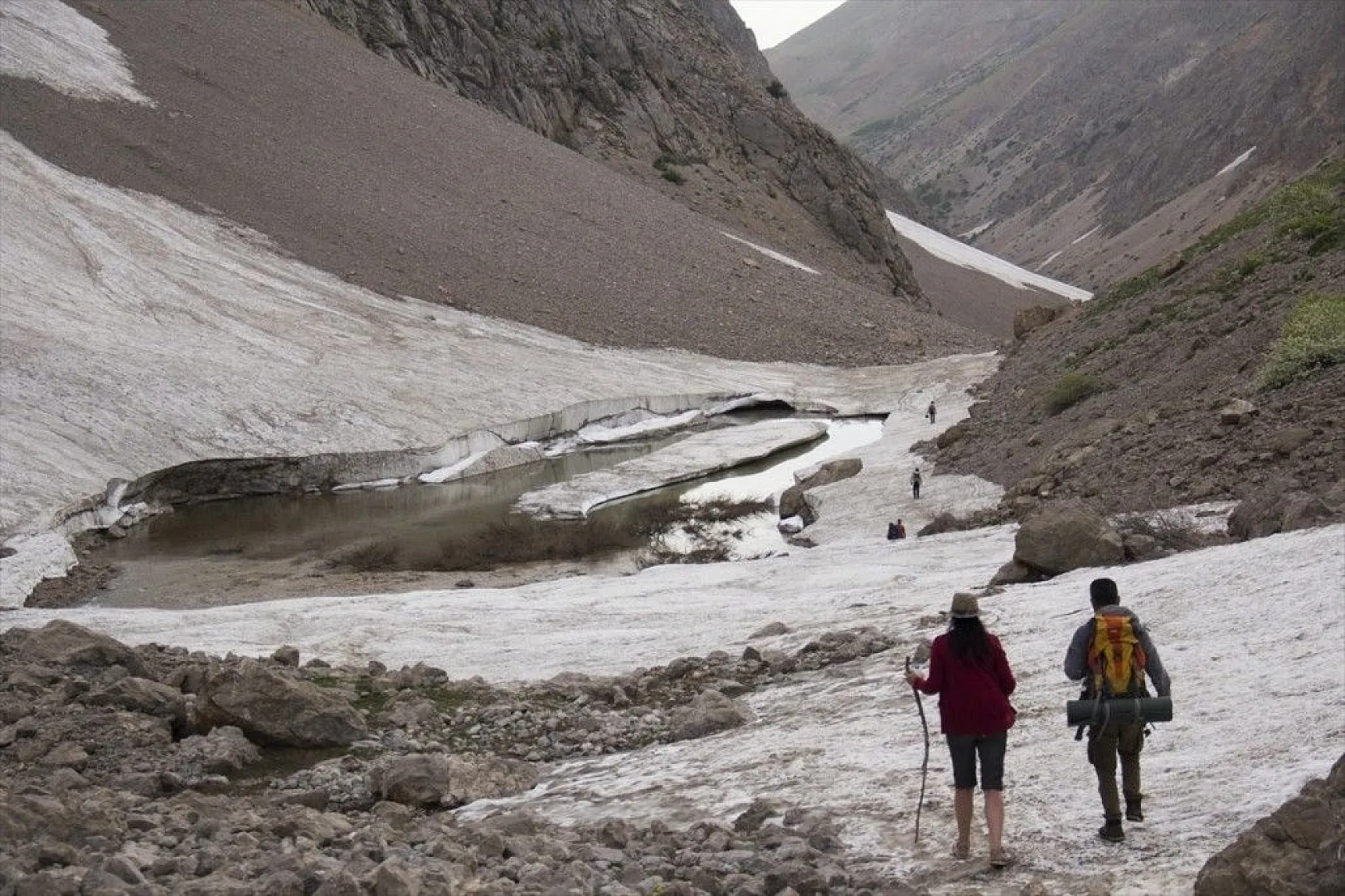 Mercan Vadisi'nin buzul gölleri yazın başka güzel