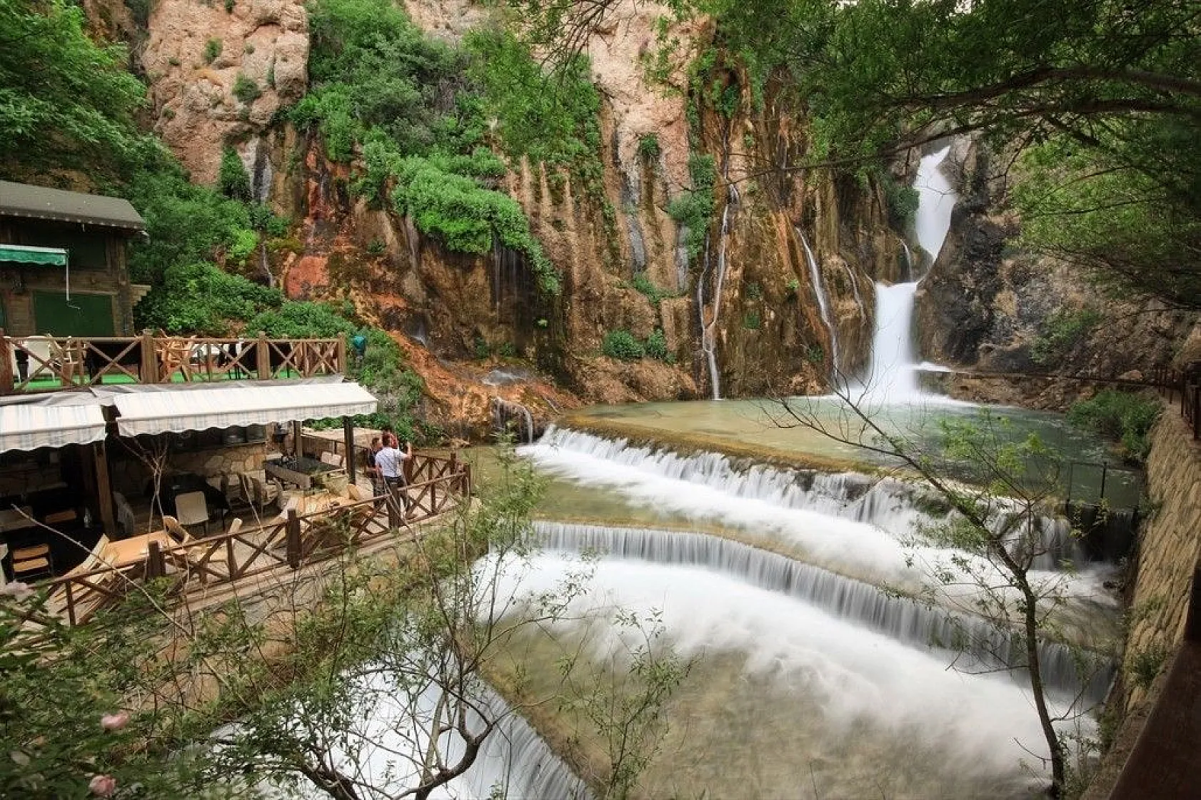 Bozkırın serin adresi: Günpınar Şelalesi