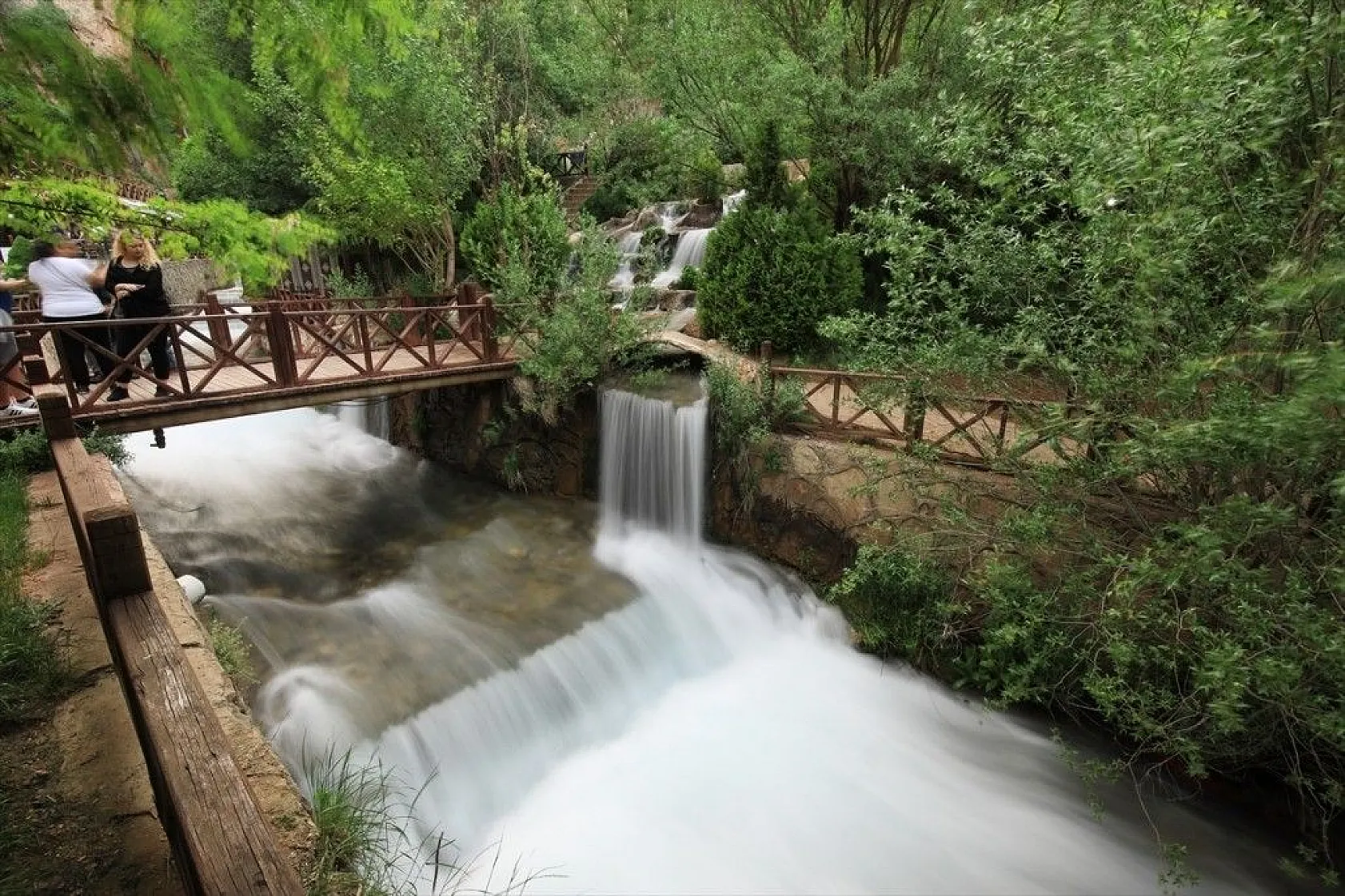 Bozkırın serin adresi: Günpınar Şelalesi