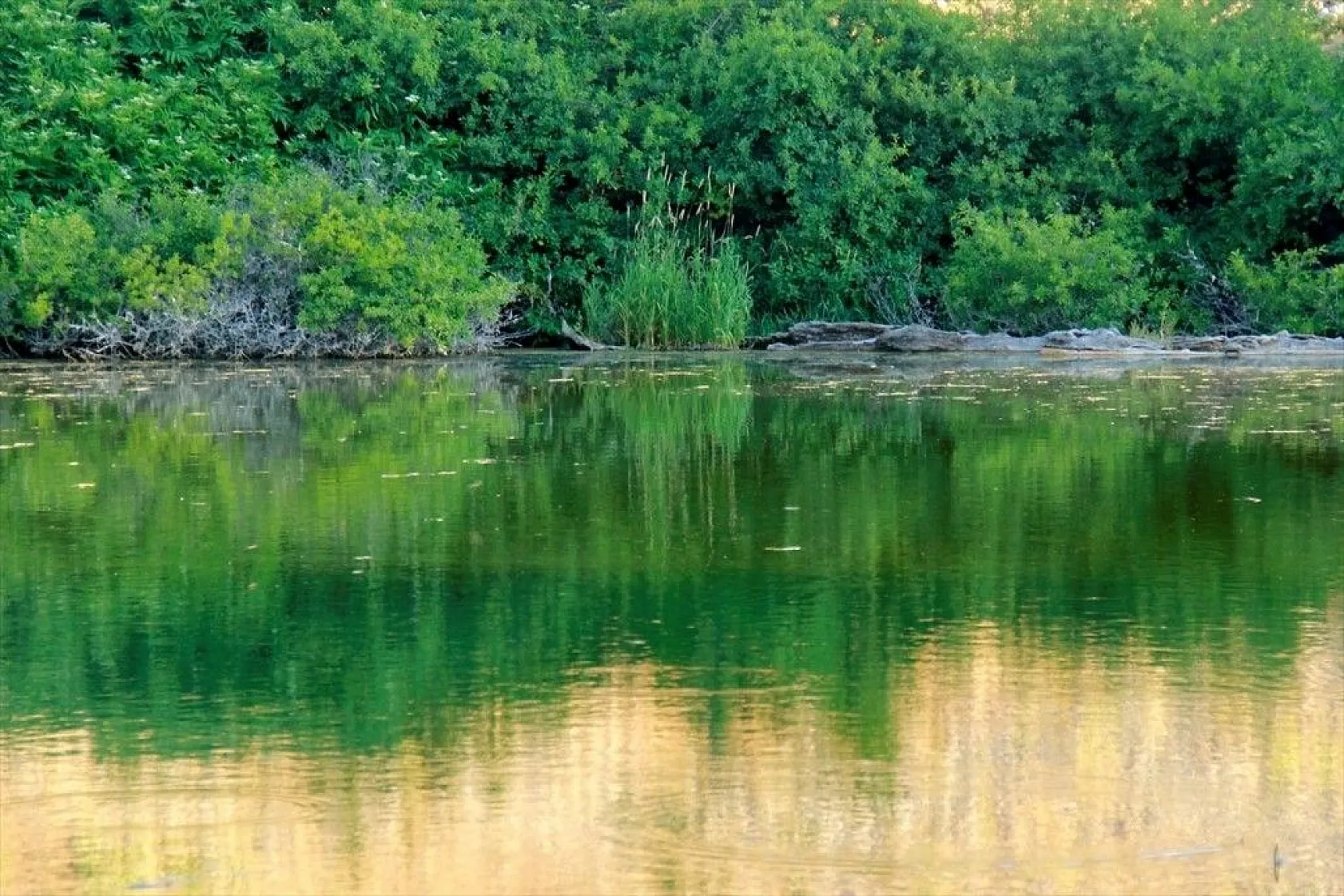 Göz kamaştıran 'Melekler Gölü' keşfedilmeyi bekliyor
