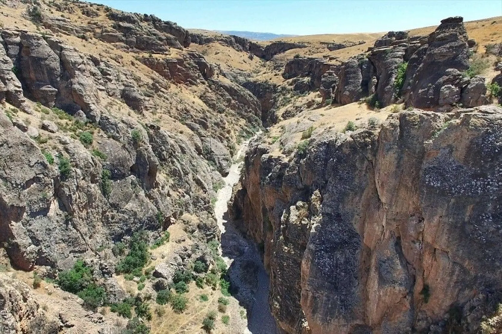 Saklıkapı kanyonu doğa tutkunlarını bekliyor