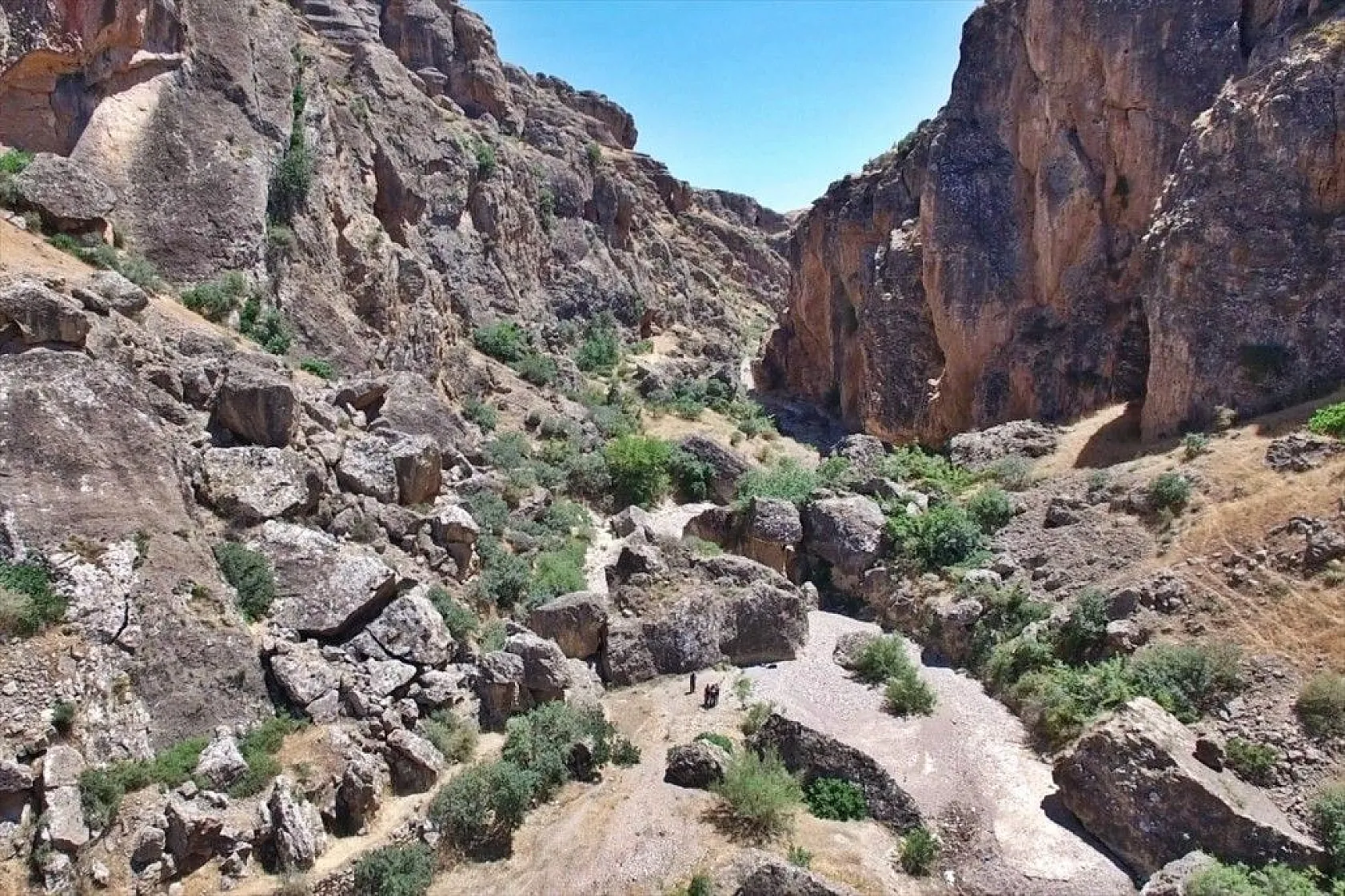 Saklıkapı kanyonu doğa tutkunlarını bekliyor
