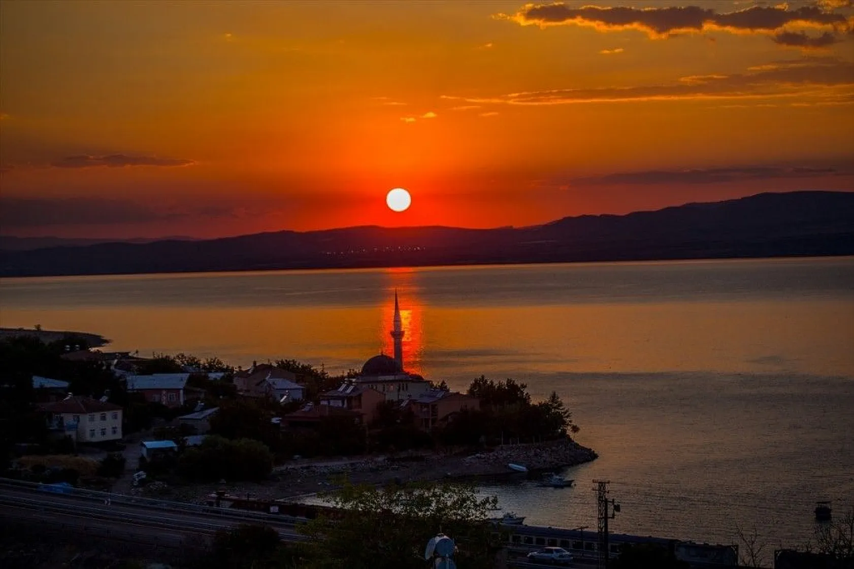 Elazığ'da gün batımı