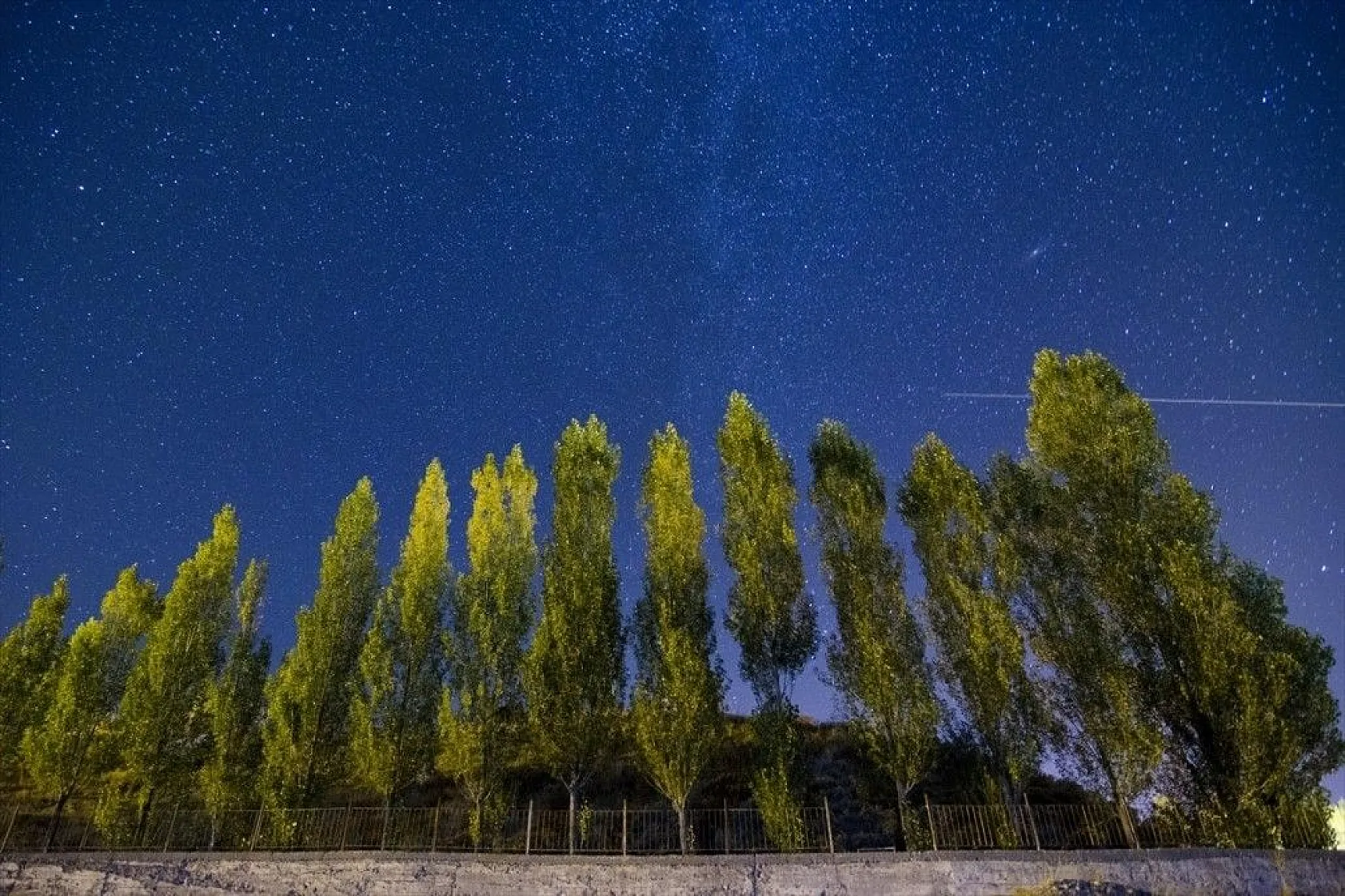 Ovacık'ta yıldızların görsel şöleni