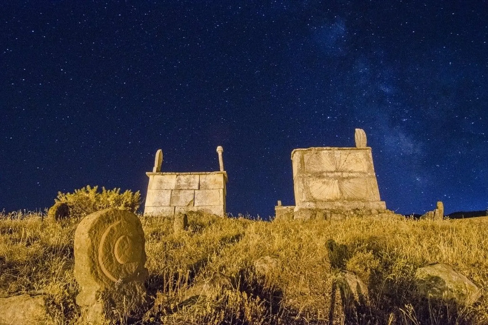 Ovacık'ta yıldızların görsel şöleni