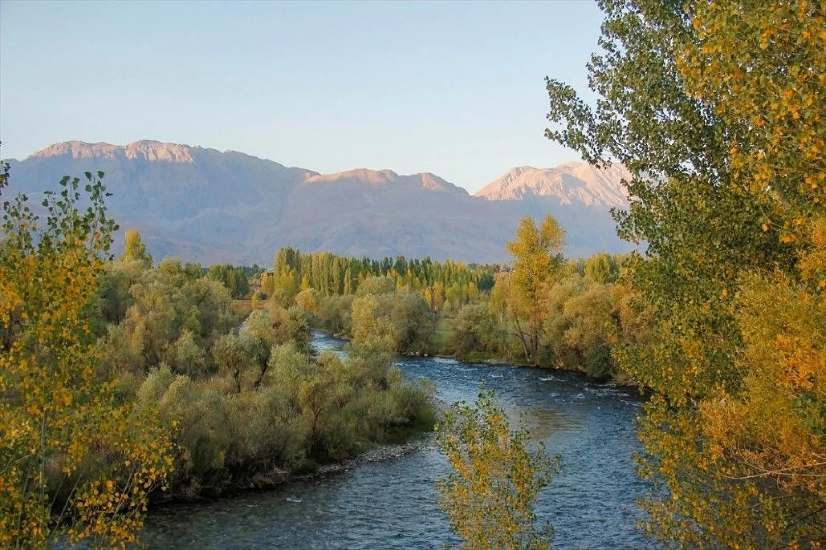 Ovacık'ta güz renkleri göz kamaştırıyor