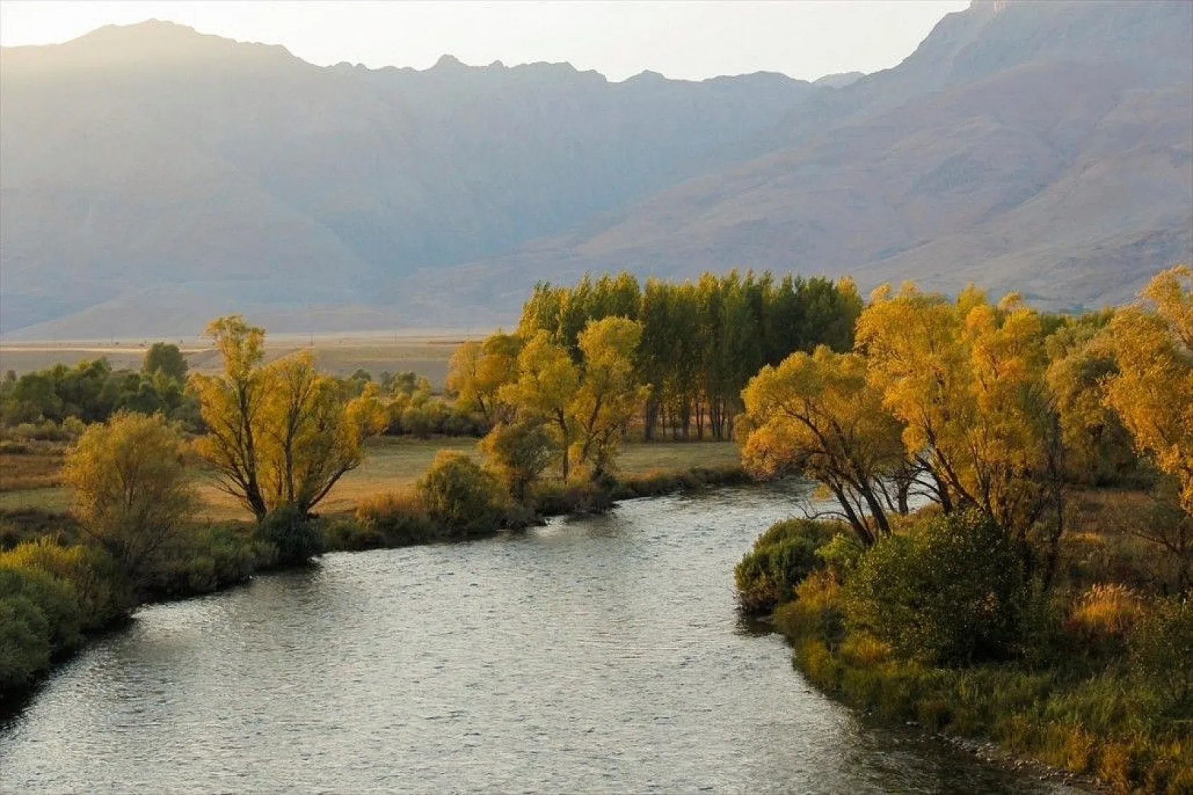 Ovacık'ta güz renkleri göz kamaştırıyor