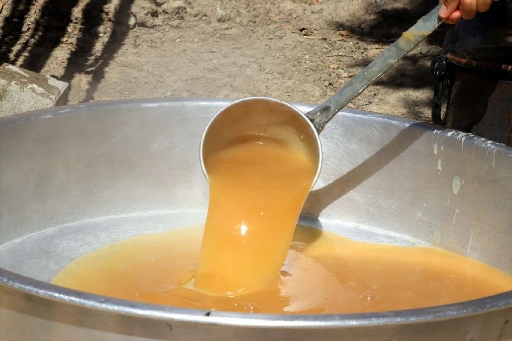 Kazanlar 'orcik' yapımı için kaynıyor