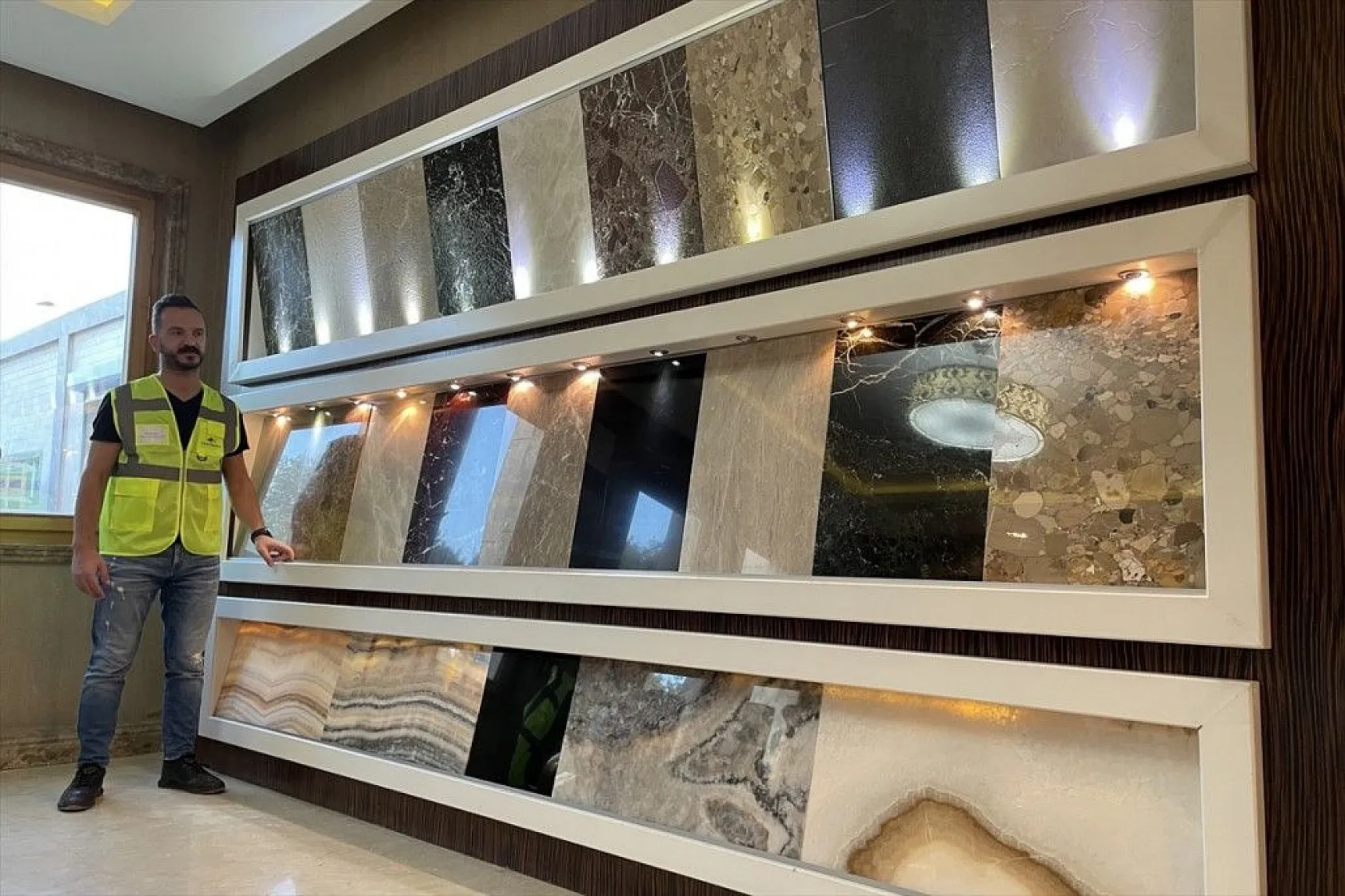 Elazığ'ın Vişne Mermeri güzelliğiyle göz kamaştırıyor