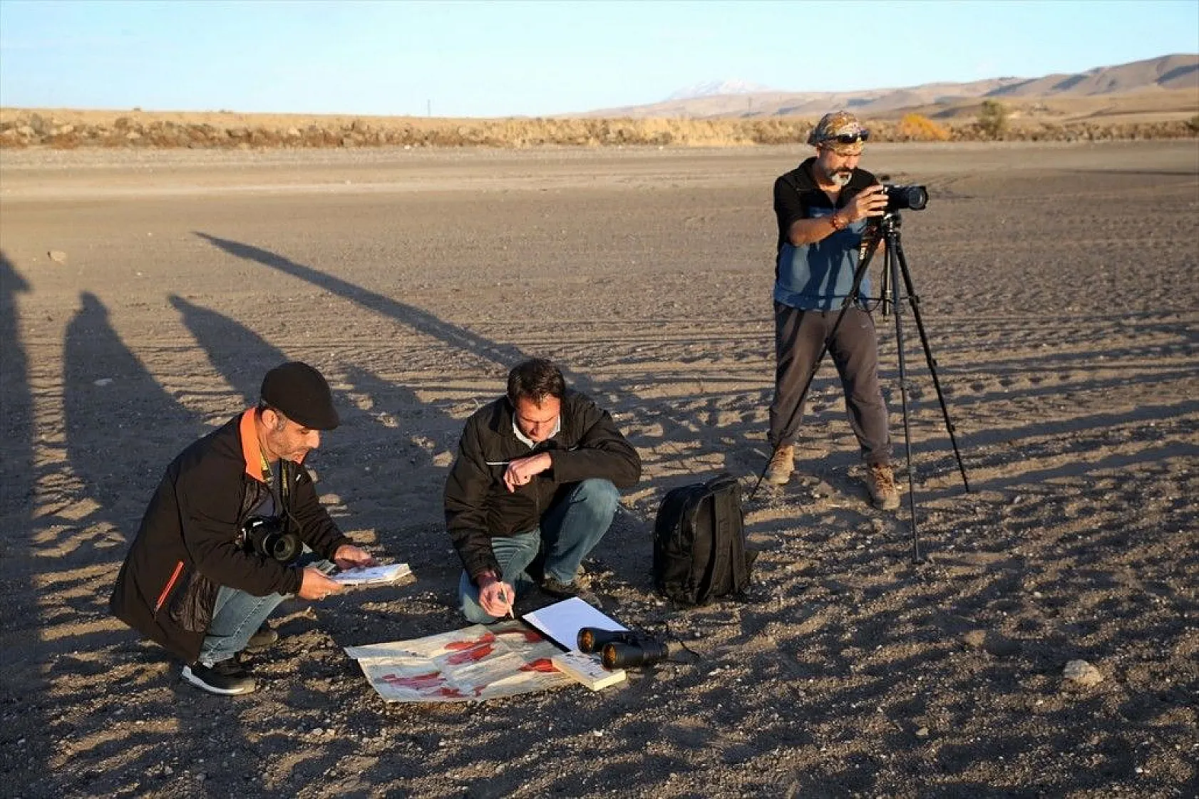 Muş Ovası'ndaki binlerce kuşun göçü kayıt altına alındı