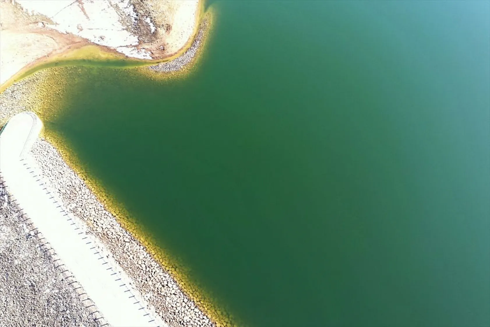 Artan yağışlar baraj ve göllere 'can suyu' oldu