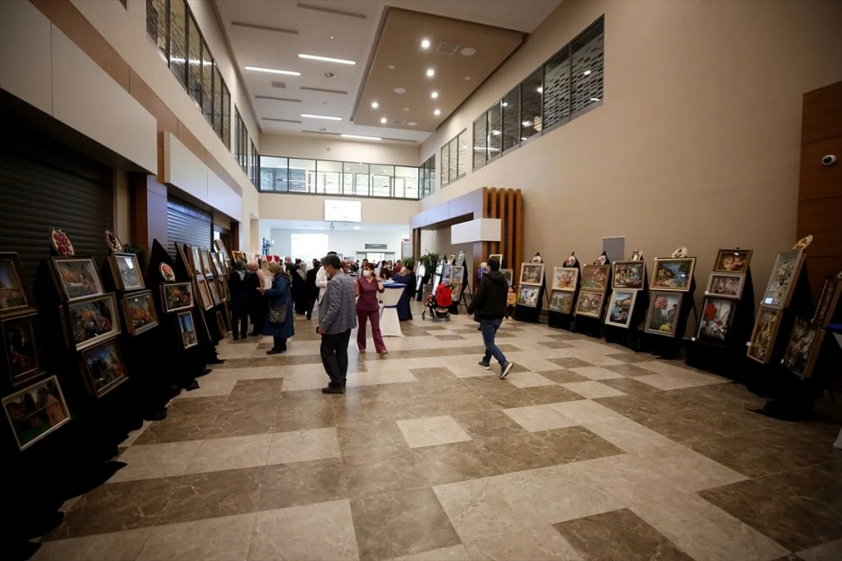 El emeği göz nuru ürünler sergilendi