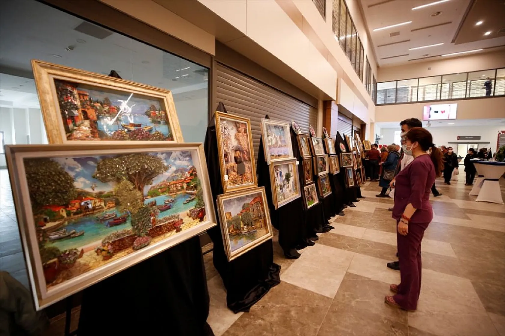 El emeği göz nuru ürünler sergilendi