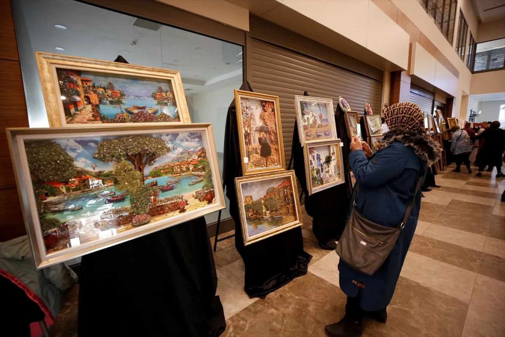 El emeği göz nuru ürünler sergilendi