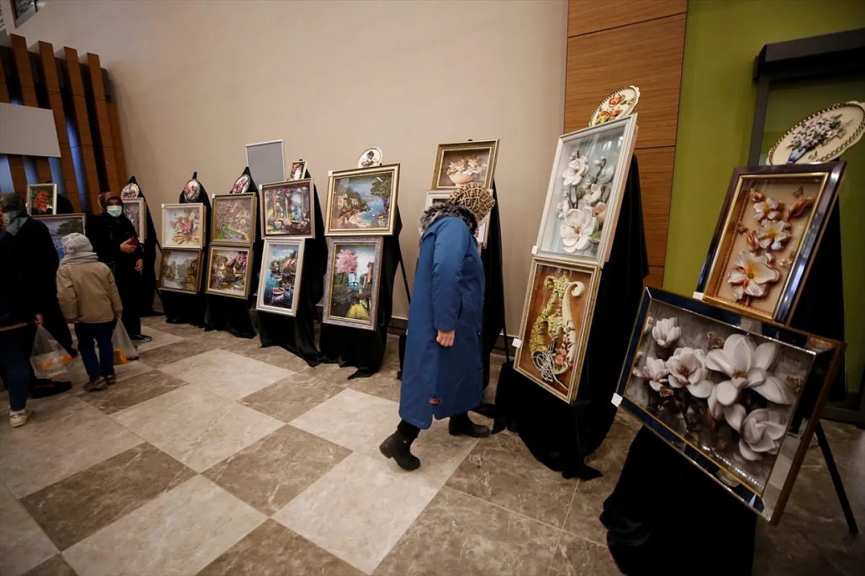 El emeği göz nuru ürünler sergilendi