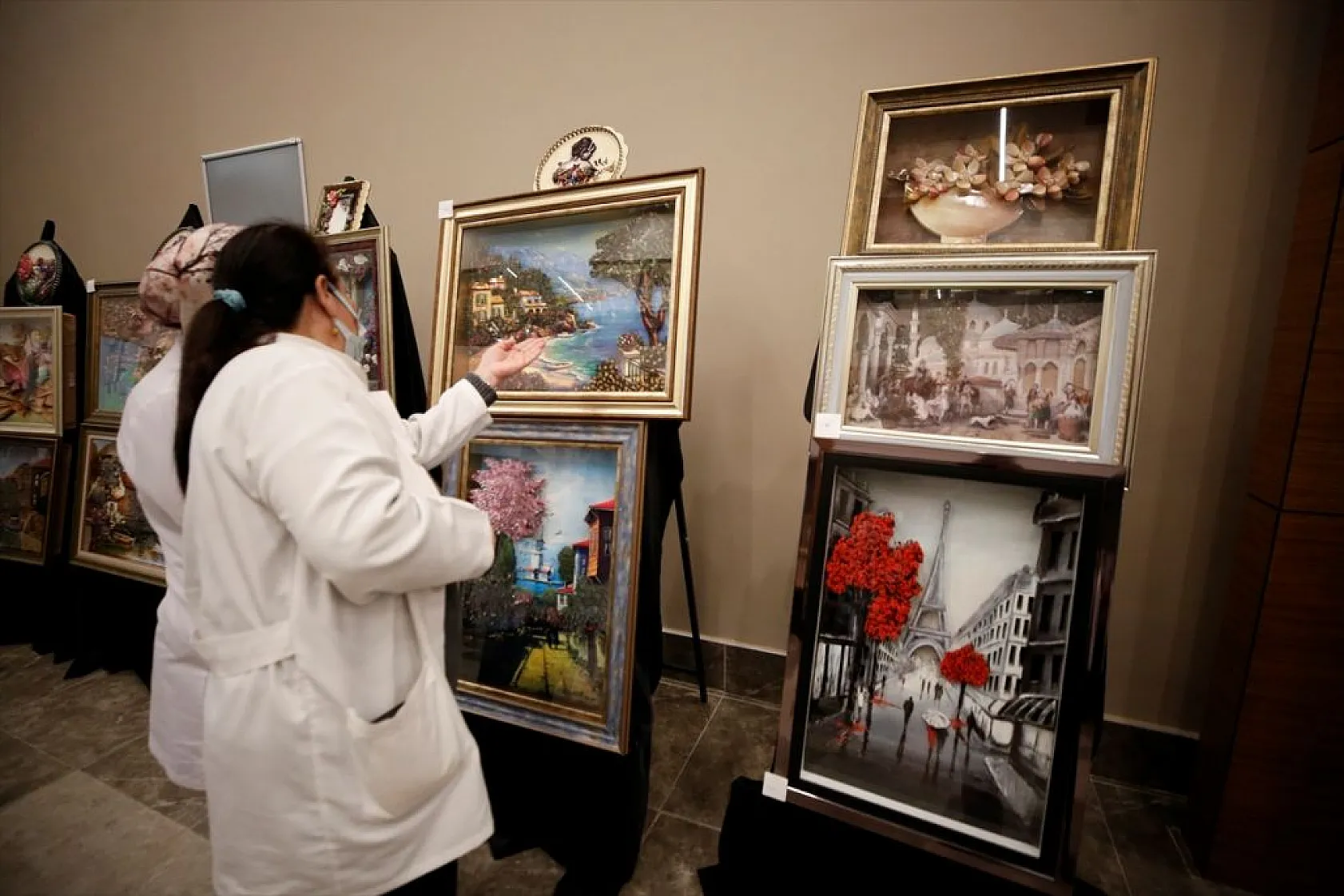 El emeği göz nuru ürünler sergilendi