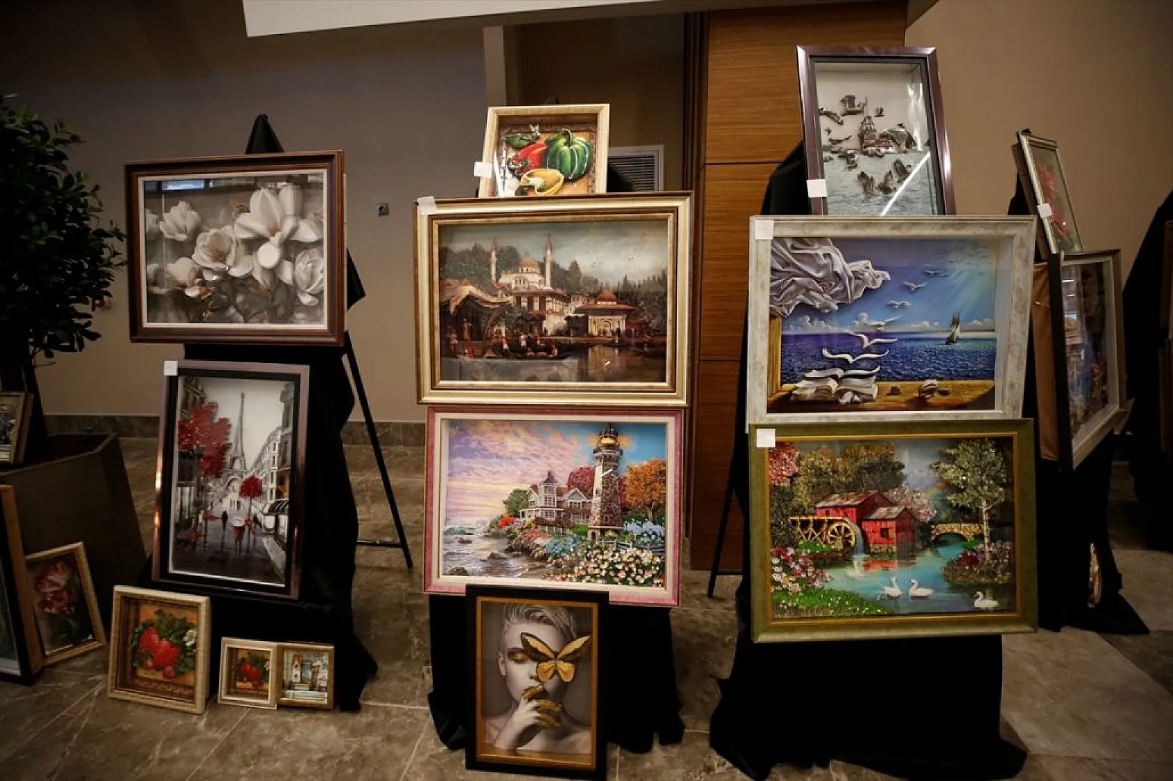 El emeği göz nuru ürünler sergilendi