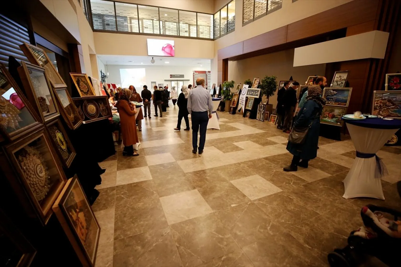 El emeği göz nuru ürünler sergilendi