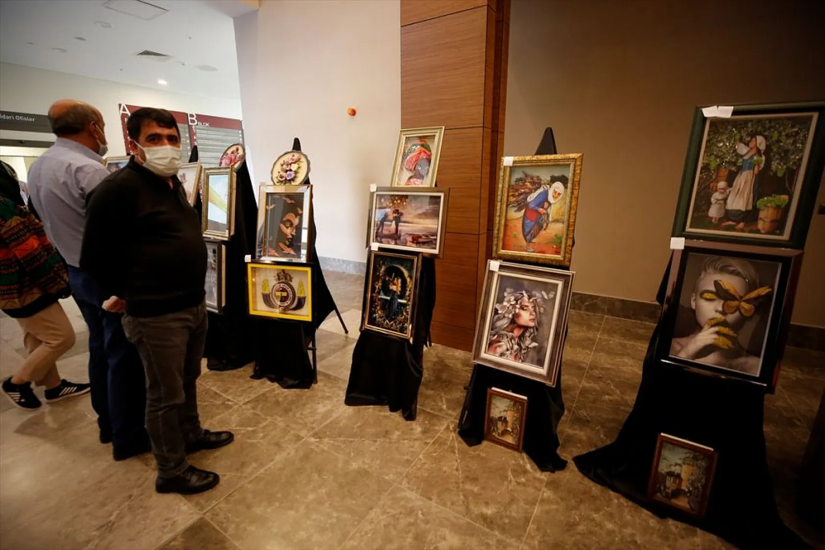 El emeği göz nuru ürünler sergilendi