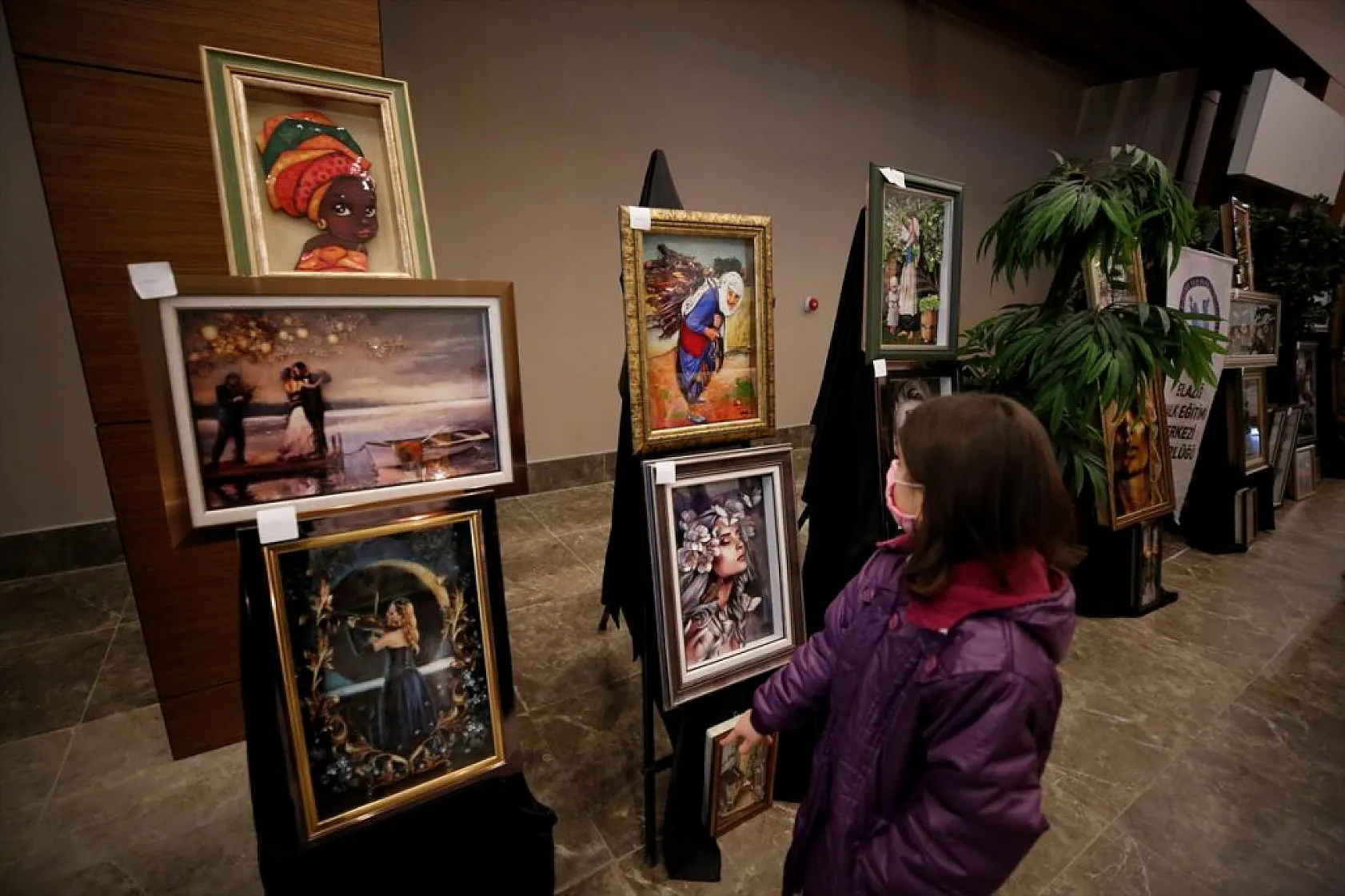 El emeği göz nuru ürünler sergilendi