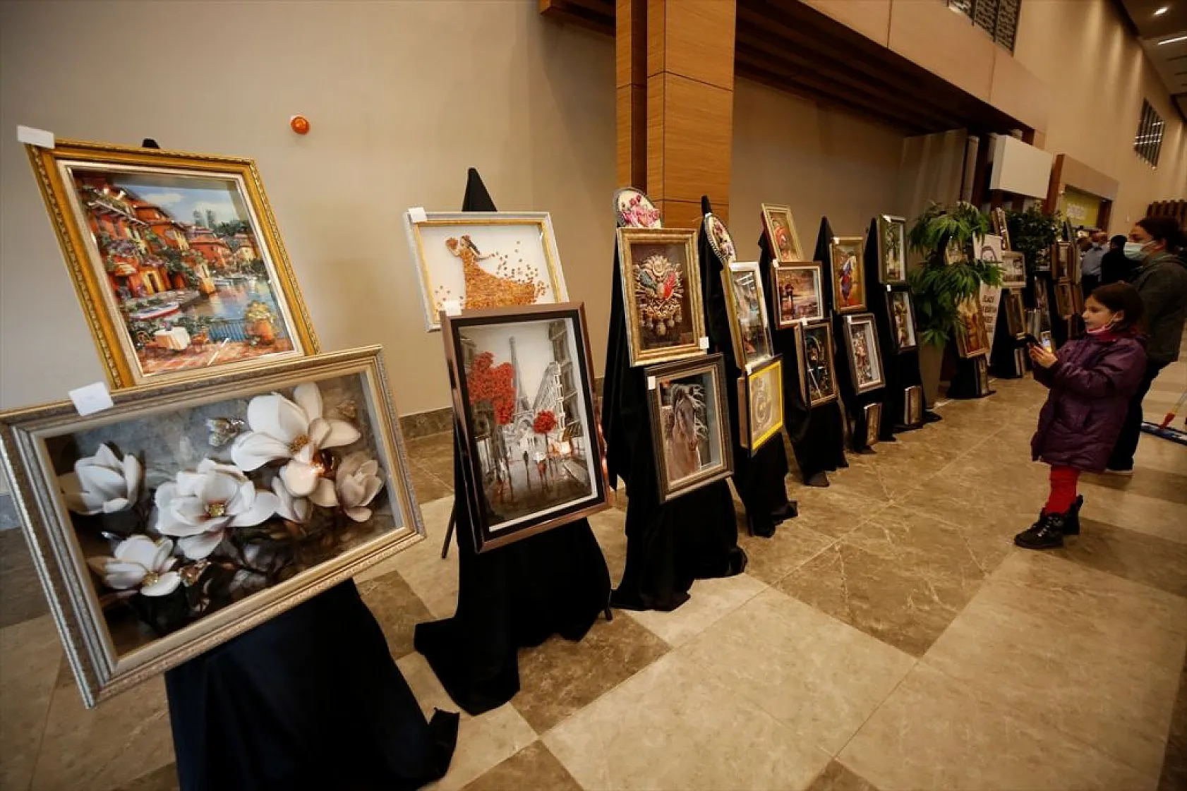 El emeği göz nuru ürünler sergilendi