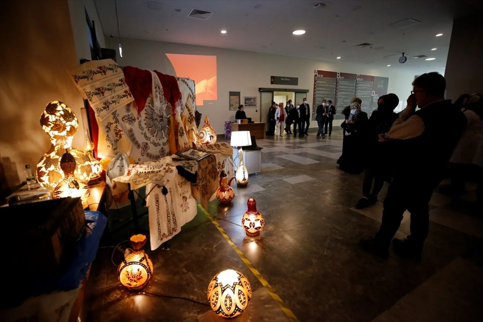 El emeği göz nuru ürünler sergilendi